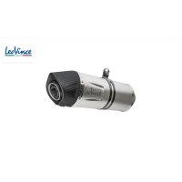 Silenciador leovince Slip-On LV One Evo acero inoxidable 14281E benelli trx502 abs 2017-2023