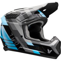 casco cross thor fleet camber gris-azul