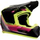 casco cross thor fleet defy amarillo-rosa
