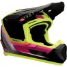 casco cross thor fleet defy amarillo-rosa