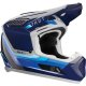 casco motocross thor fleet defy azul-gris