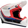 casco cross thor fleet defy blanco-rojo-azul