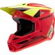 Casco motocross SM3 Fray rojo-amarillo