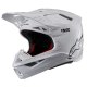 casco cross alpinestars Supertech M5 Solid blanco