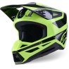 casco cross alpinestars sm3 heat amarillo