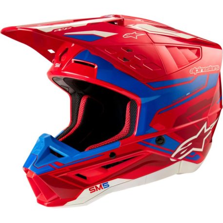casco cross alpinestars Supertech M5 Action 2