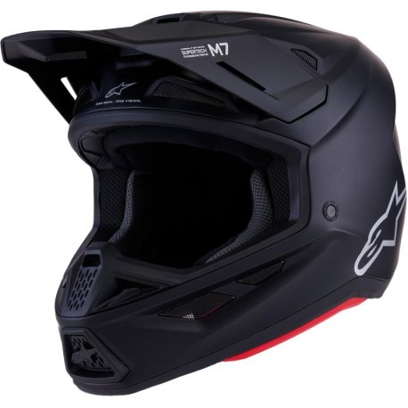 casco alpinestars sm7 negro mate