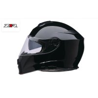 casco modular zir solaris 2.0 negro brillo