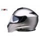 Casco modular Zir Solaris 2.0 Solid plata