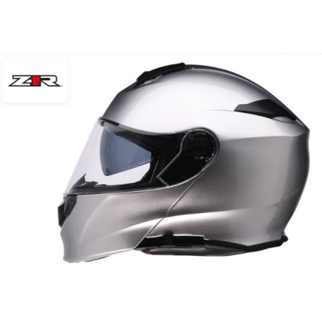 Casco modular Zir Solaris 2.0 Solid plata