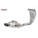 Sistema de escape Racing Line akrapovic S-H6R12-HAFT CB650F