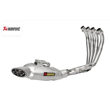 Sistema de escape Racing Line akrapovic S-H6R12-HAFT CB650F