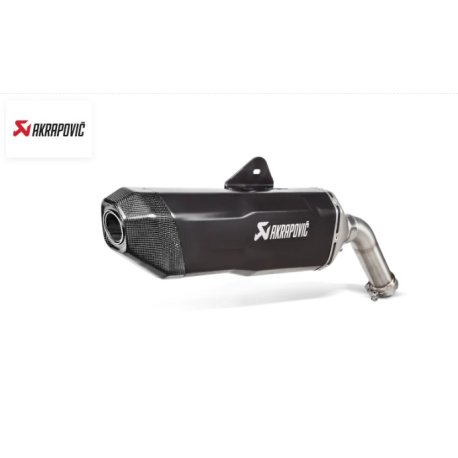 Silenciador Slip-On Line STREET akrapovic S-B9SO3-HFBFCTBL/1 F750GS/850GS/ADV/F800GS