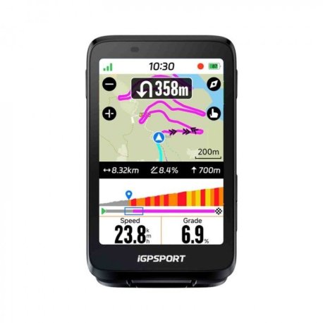 Ciclocomputador Igpsport binavi negro