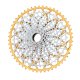 CASSETTE GARBARUK 12 SPEED GEN2.0 MTB (SHIMANO MICROSPLINE FREEHUB) MICRO2.0 10-52T GOLD