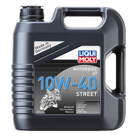 Aceite de motor LIQUI MOLY Advanced Full Synthetic 4T 10W-40 Street - Garrafa 4L