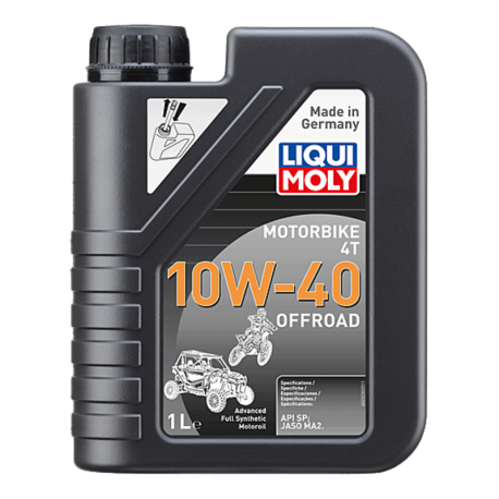 Aceite de motor LIQUI MOLY Advanced Full Synthetic 4T 10W-40 Off-Road - Botella 1L