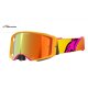 gafas alpinestars supertech corp rosa-amarillo lente rojo espejo