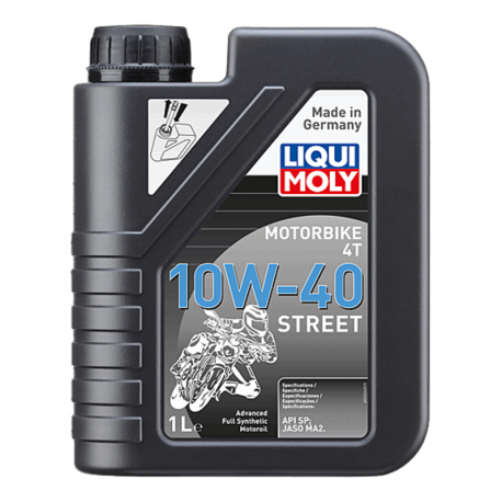 Aceite de motor LIQUI MOLY Advanced Full Synthetic 4T 10W-40 Street - Botella 1L