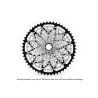 CASSETTE GARBARUK 12V (SRAM XD FREEHUB) (10-50T, BLACK)