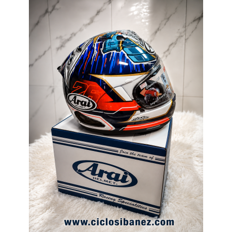 Casco ARAI RX-7V EVO pedrosa