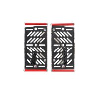 Protectores de radiador AXP Fast-Cleaning - rojo