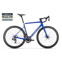 bicicleta conor volcano 105 di2 azul