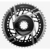 sram kit platos road red axs e1 2x12 48/35t dm black silver (sin torns)
