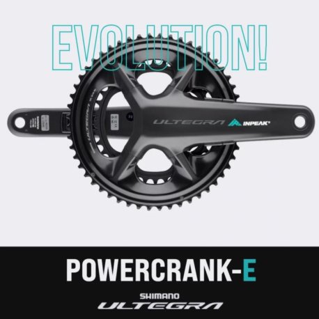 Inpeak Powercrank-E TWiN2 Shimano Ultegra FC-R8100 175mm 52-36cm