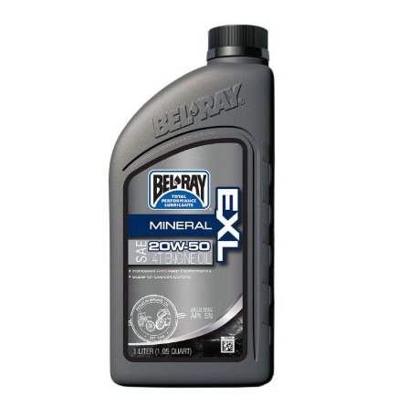 Aceite de motor EXL Mineral 4T bel-ray 20W-50 1L