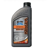 Aceite de motor bel-ray mineral 4 tiempos V-Twin 20W50 1 Litro