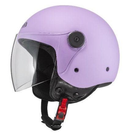 Casco jet nzi magma pink