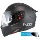 casco integral nzi freccia DUO SOLID NOUVEAU MATT BLACK