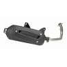 Escape completo TECNIGAS New Maxi 4 - Acero negro Kymco K-XCT 125I