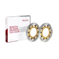 Juego de discos de freno BREMBO UPGRADE Supersport redondo flotante 208973773