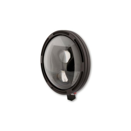 Faro delantero LED HIGHSIDER pro Frame-R1 Type 8 - 7 inch - negro