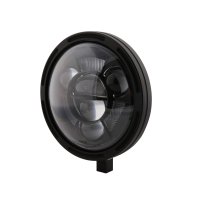 Faro delantero LED HIGHSIDER pro Frame-R1 Type 11 - 7 inch - negro