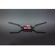 Manillar RENTHAL Fatbar Ø36 Negro Honda CRF