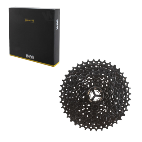 CASSETTE 9V WAG 11-40 DIENTES, NEGRO, SH11