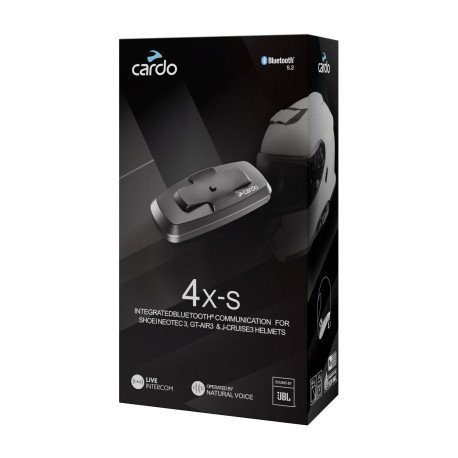 INTERCOMUNICADOR CARDO 4X-S PARA SHOEI NEOTEC 3 / GT-AIR 3 / J-CRUISE 3