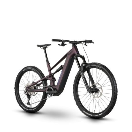 Bicicleta ebike Raymon Ravor Comp morado
