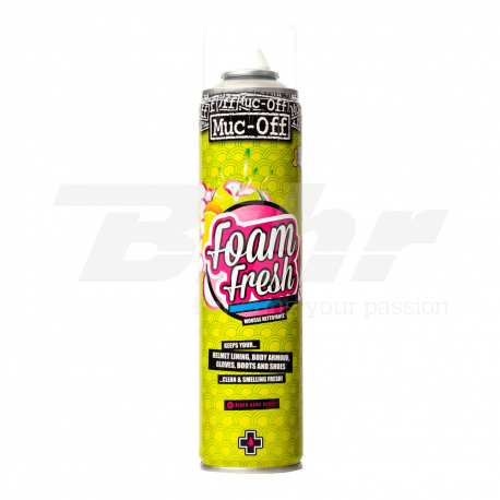 Espuma limpiador antibacteriano Muc-Off Helmet Foam Fresh Spray 400ml