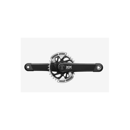 ULTIMA UNIDAD biela potenciometro eje sram xx eagle t-type q174 cl55 dub mtb wide 165 black (2-guards) 32t