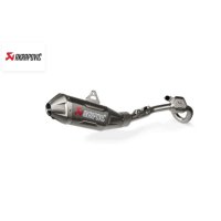 Sistema de escape completo Evolution Line Offroad akrapovic CRF450R S-H4MET16-FDHLTA