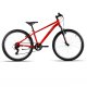 Bicicleta 26" ACERO C/SUSP "SHIMANO" 1x7 ROJO