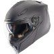 Casco modular icon Threshold solid negro mate