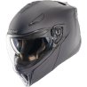 Casco modular icon Threshold solid negro mate