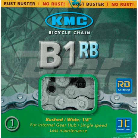 Cadena KMC B1RB 112 Pasos 1V Antioxidante