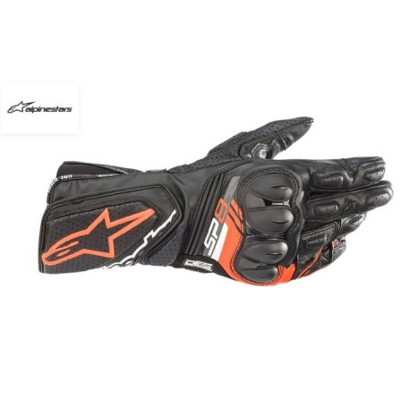 Guantes alpinestars smx-1 drystar black-red