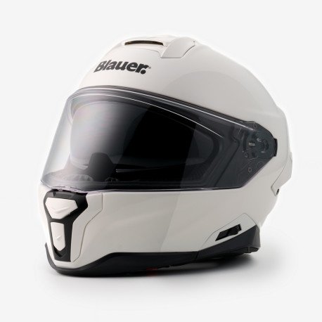 Casco integral BLAUER FULL FACE FF-01 monocolor blanco